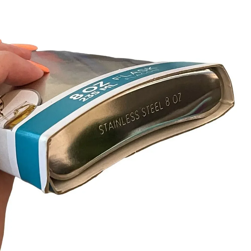 Bonny Flask 8oz Stainless Steel New In Box